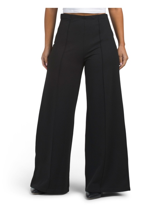 CeCe Pants - CeCe Black Wide Leg Pants